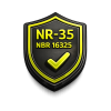 Conforme NR-35 e NBR 16325