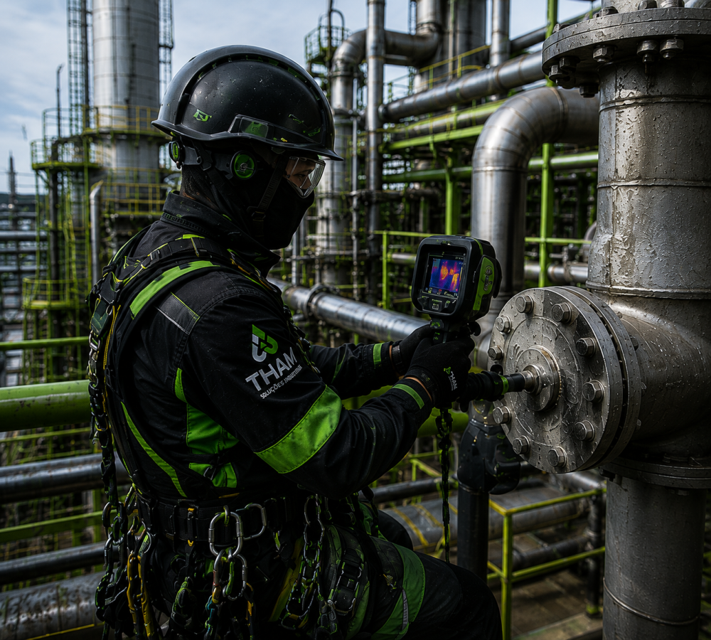 Equipe THAM Vertical manutenção industrial