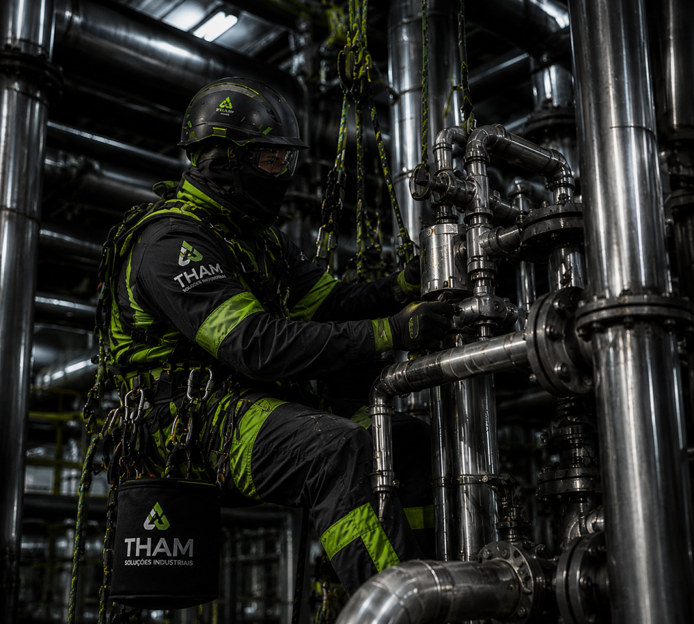 Equipe THAM Vertical manutenção industrial