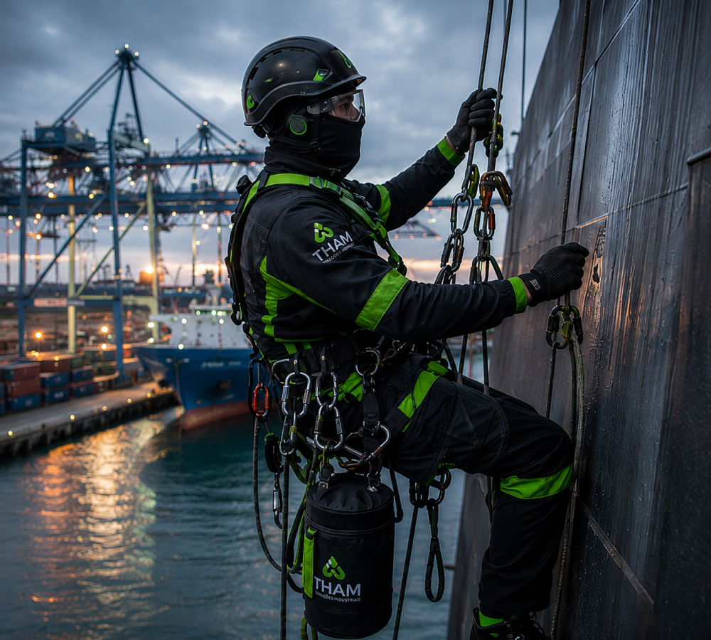 Equipe THAM Vertical alpinismo industrial